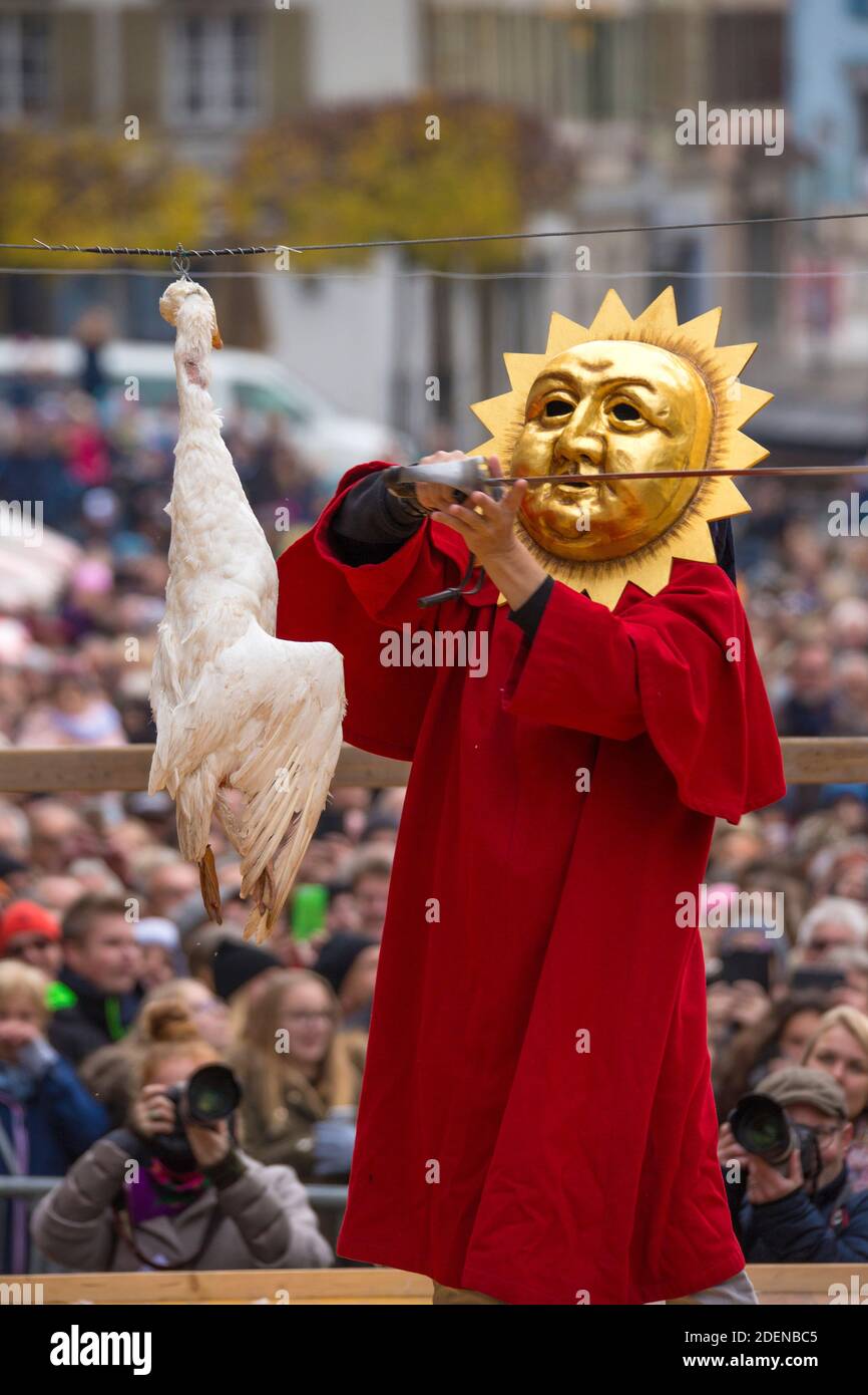 Gansabhauet in Sursee Foto Stock