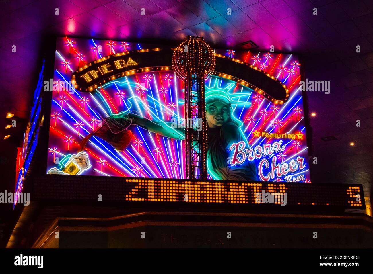 Las Vegas, Nevada, New York, New York, Times Square Foto Stock