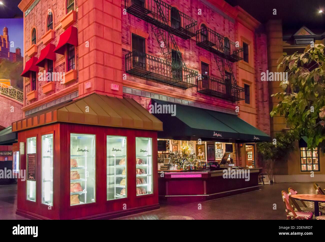 Las Vegas, Nevada, New York, New York, Gallagher's. Foto Stock