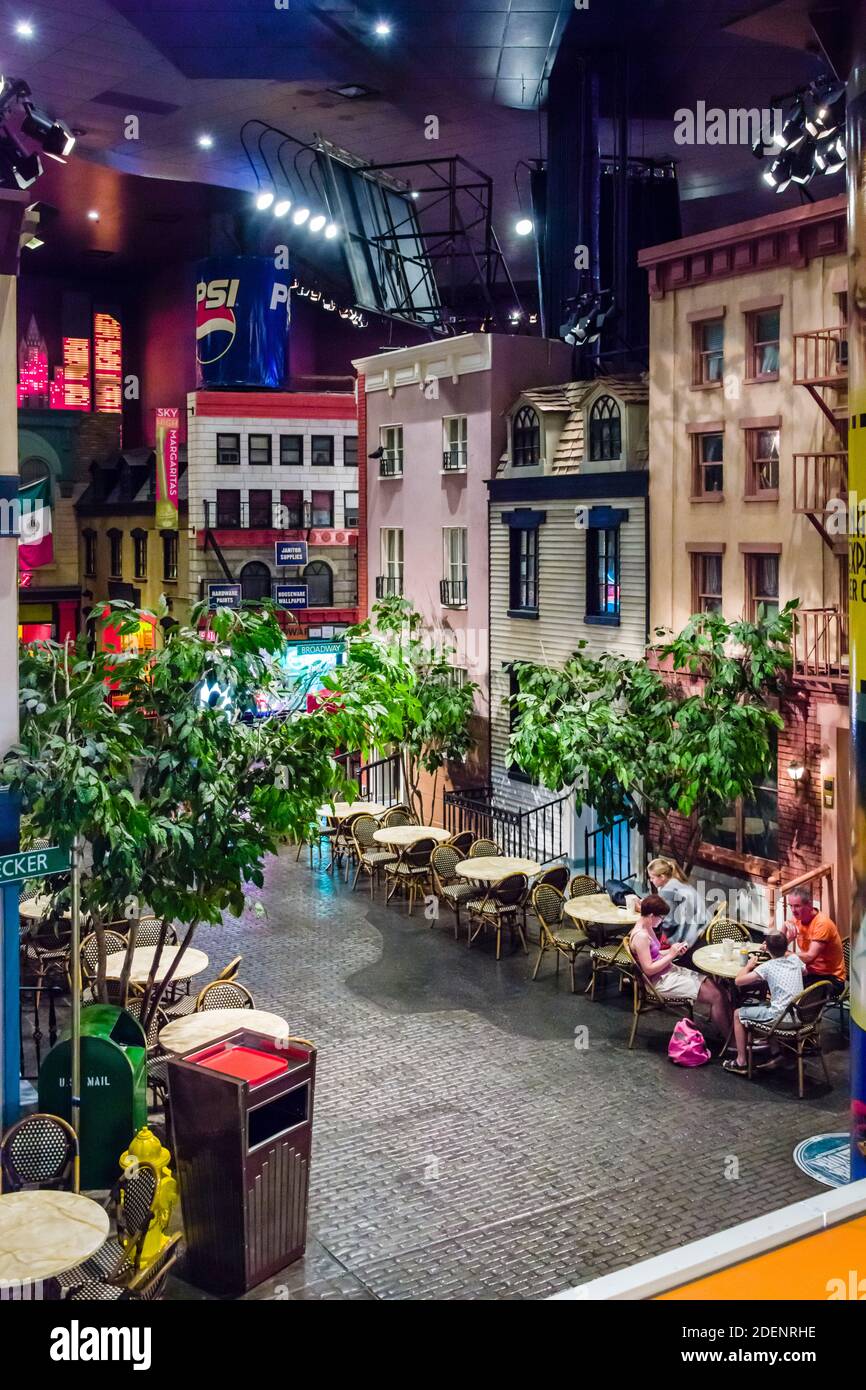 Las Vegas, Nevada, New York, New York Foto Stock