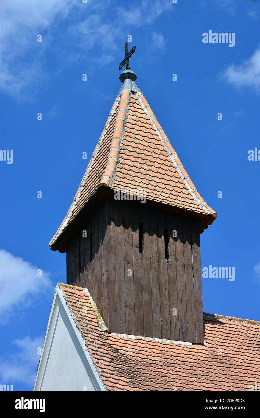 L'Ascensione di nostro Signore è una chiesa cattolica romana (Árpád età), contea somogy, Ungheria, Magyarország, Europa Foto Stock