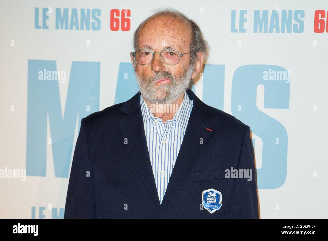 Henri Pescarolo partecipa alla prima del film di Parigi 'le Mans 66' al Gaumont Champs Elysees di Parigi il 06 ottobre 2019. Foto di Nasser Berzane/ABACAPRESS.COM Foto Stock