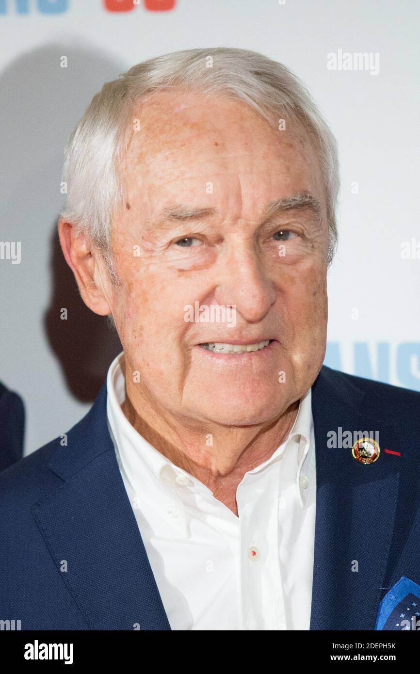 Henri Pescarolo partecipa alla prima del film di Parigi 'le Mans 66' al Gaumont Champs Elysees di Parigi il 06 ottobre 2019. Foto di Nasser Berzane/ABACAPRESS.COM Foto Stock