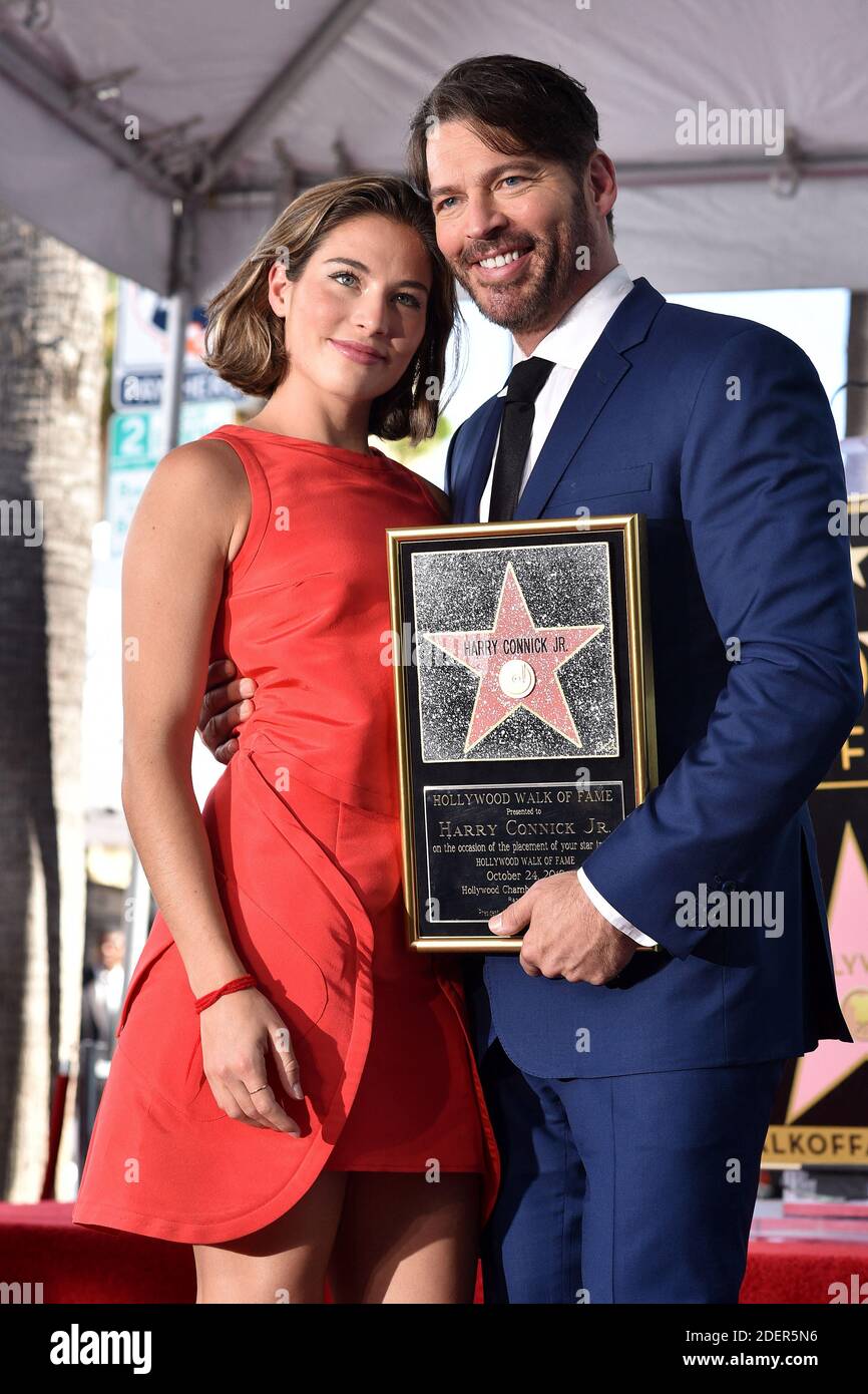 Charlotte Connick partecipa alla cerimonia in onore di Harry Connick Jr. Con una stella sulla Hollywood Walk of Fame il 24 ottobre 2019 a Los Angeles, California, USA. Foto di Lionel Hahn/ABACAPRESS.COM Foto Stock