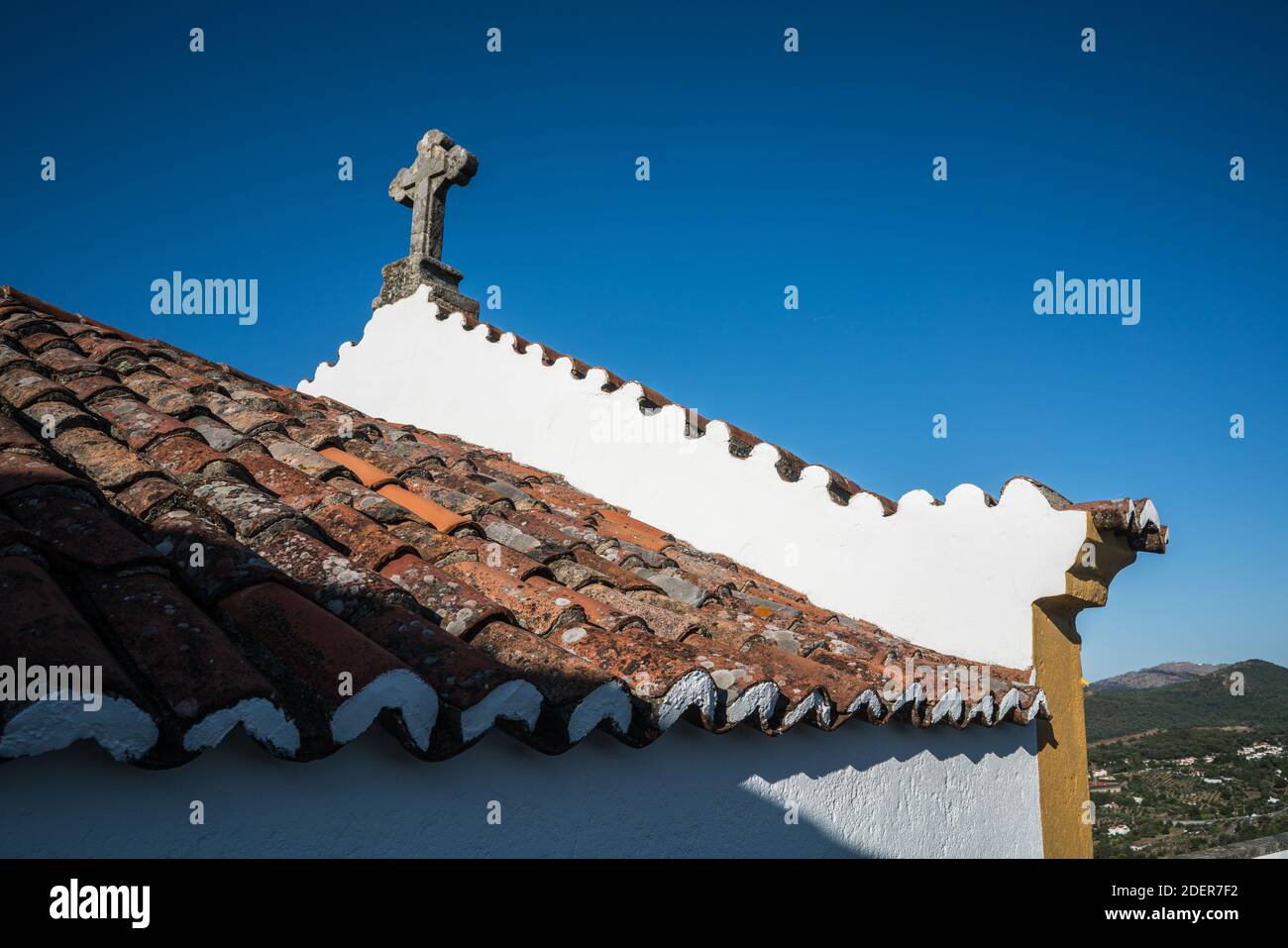 Cappella di Nossa Senhora da Penha, Castelo de vide, Portogallo, Europa. Foto Stock