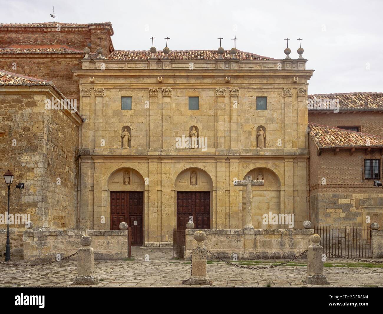 Chiesa del Monastero reale di Santa Clara - Carrion de los Condes, Castiglia e Leon, Spagna Foto Stock