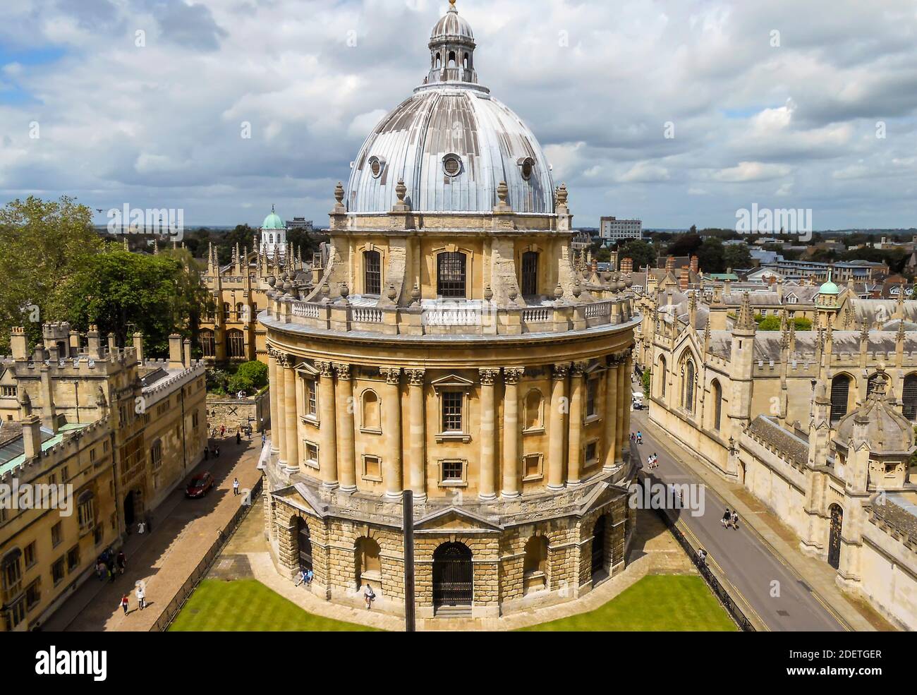 Radcliffe Camera, Bodleian Library, Oxford University, Oxford, Inghilterra Regno Unito Foto Stock