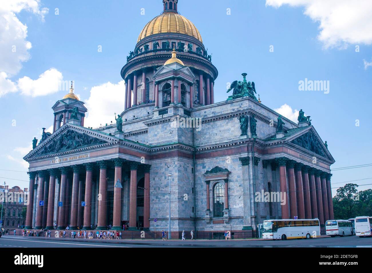 St Isaac, San Pietroburgo, Russia Foto Stock