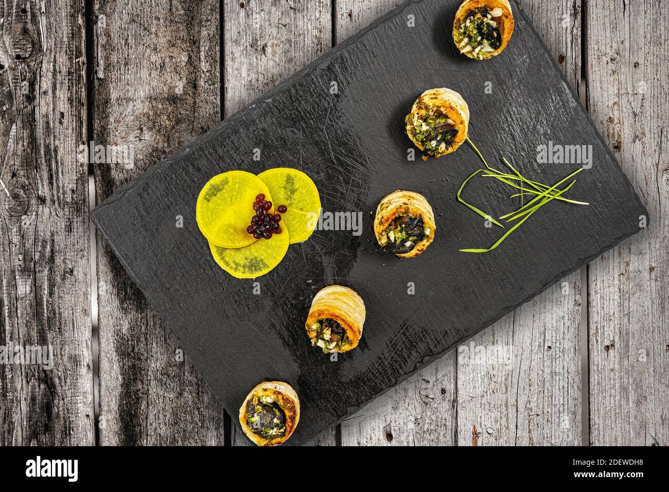 Feuillete de Mange Foto Stock