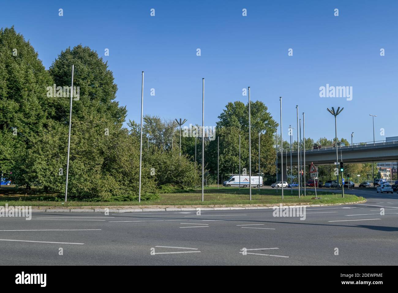 Jakob-Kaiser-Platz, Charlottenburg di Berlino, Deutschland Foto Stock