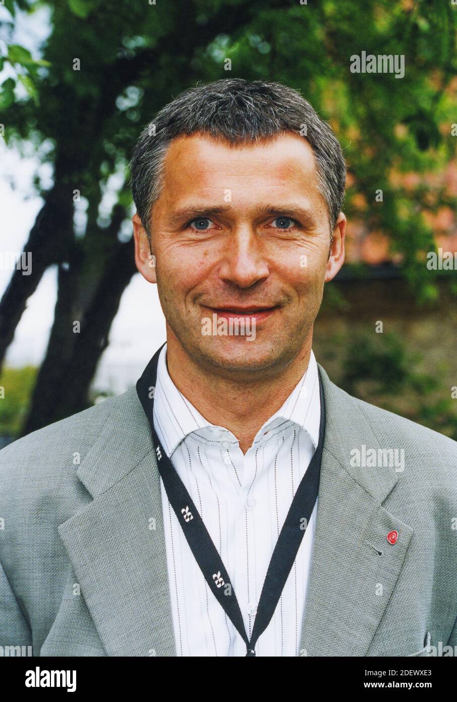 JENS STOLTENBERG politico norvegese ed ex primo ministro in Norvegia.Today Segretario Generale della NATO Foto Stock