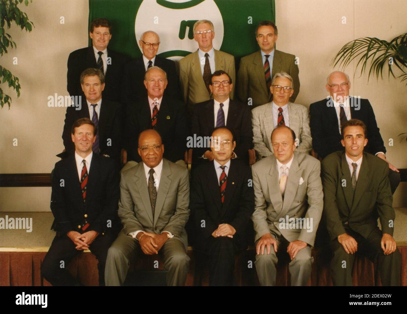 ITF International Tennis Federation Committee of Management 1991-1993 Foto Stock