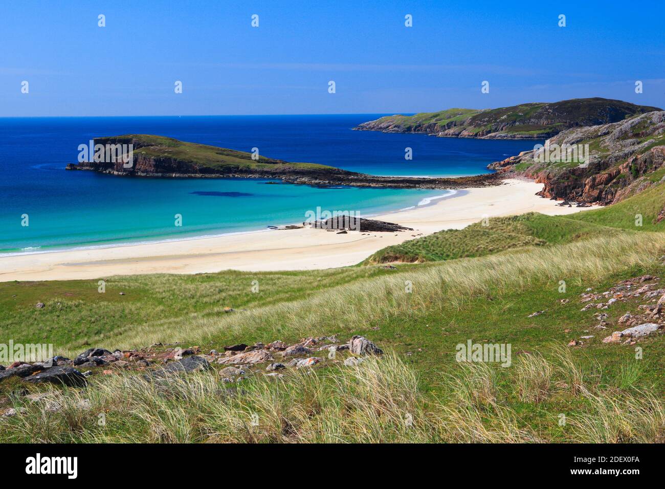 Geografia / viaggio, Gran Bretagna, Scozia, spiaggia sabbiosa sulla riva, diritti aggiuntivi-clearance-Info-non-disponibile Foto Stock