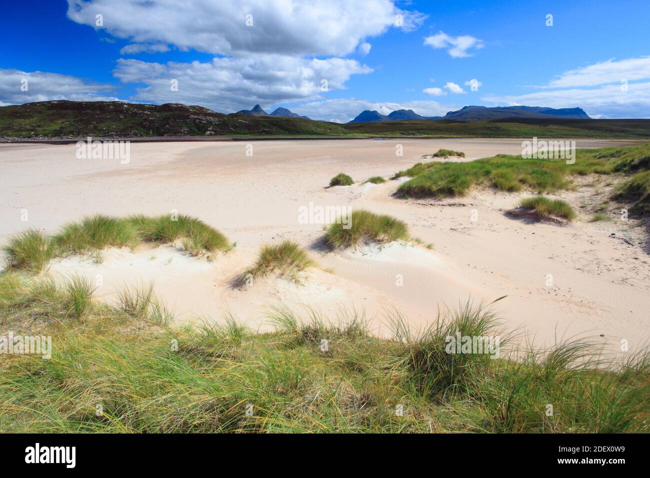 Geografia / viaggio, Gran Bretagna, Scozia, spiaggia sabbiosa sulla riva, diritti aggiuntivi-clearance-Info-non-disponibile Foto Stock