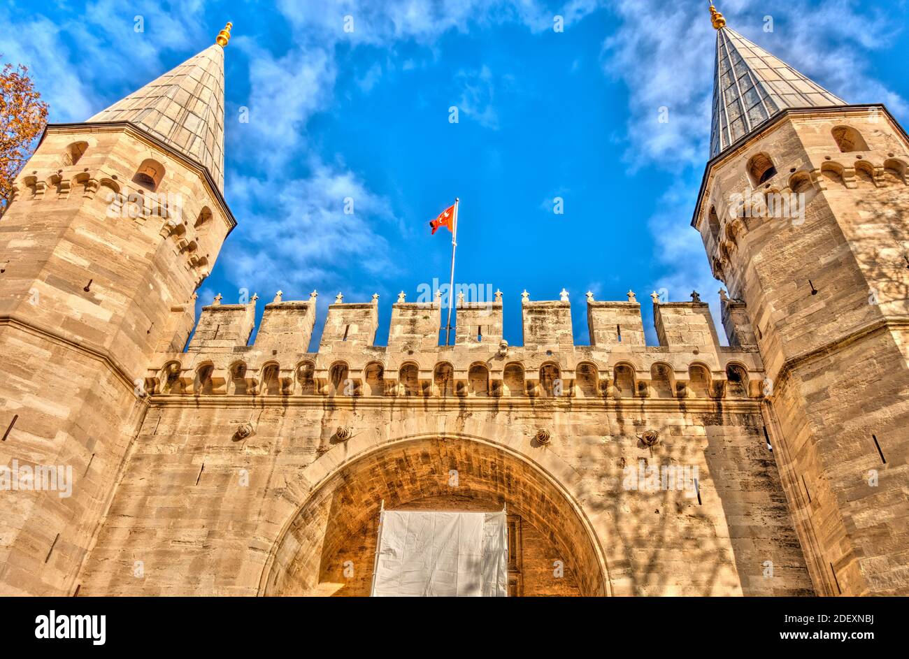 Palazzo Topkapi, Istanbul, immagine HDR Foto Stock