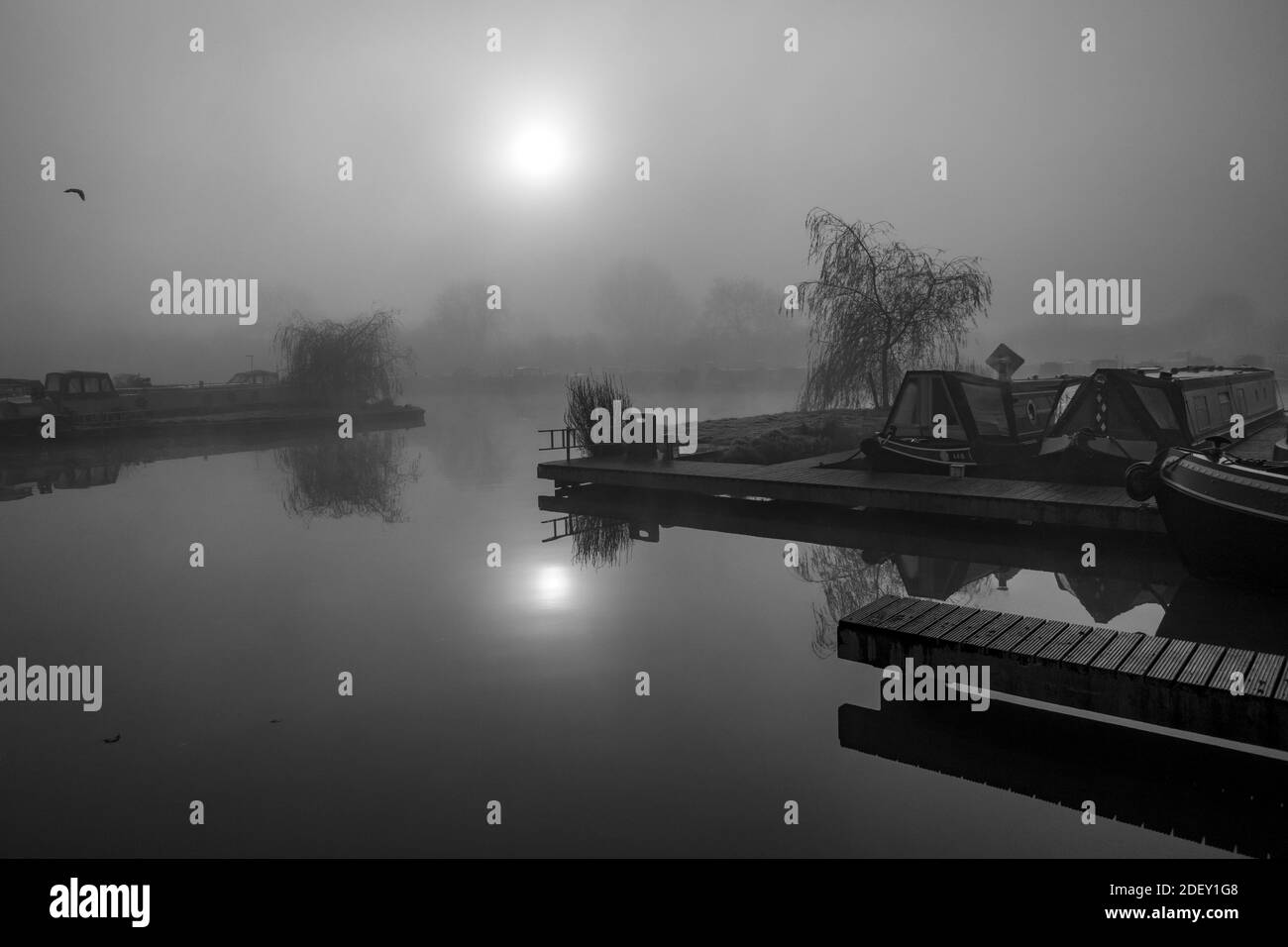 Droitwich Spa Marina Foto Stock