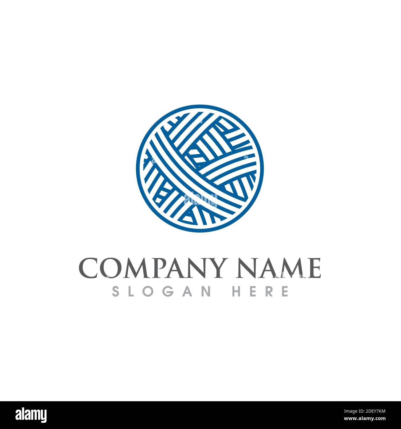 Disegno icona Vector a sfera di filato modello Illustrazione Vettoriale