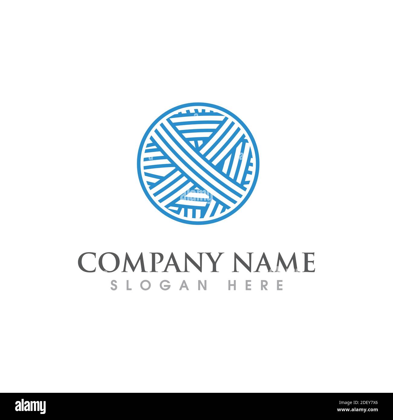 Disegno icona Vector a sfera di filato modello Illustrazione Vettoriale