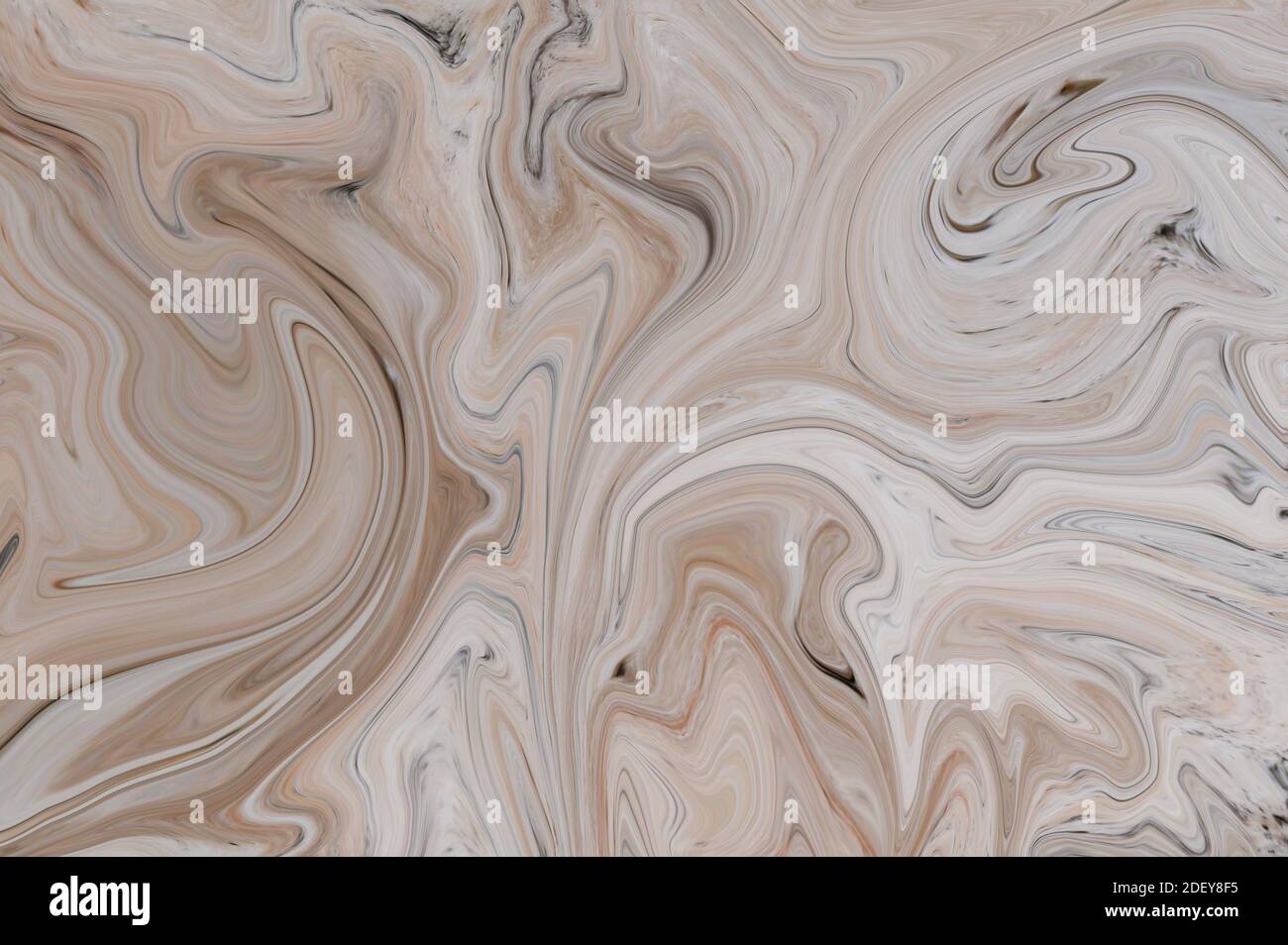 design in marmo pastello, superficie di marmo bianco minima, vernice liquida astratta sfondo ondulati fluidi Foto Stock