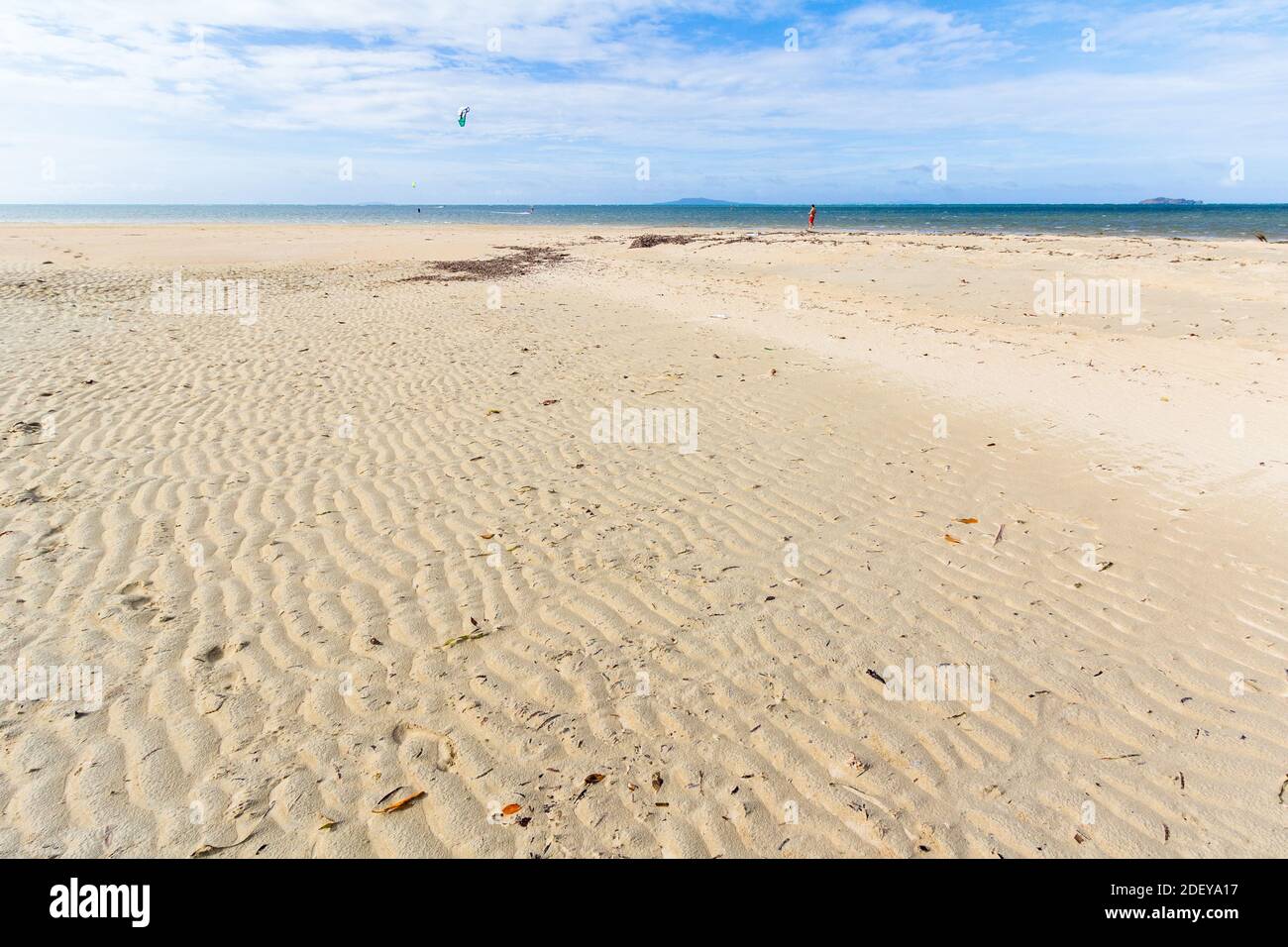 Spiaggia di Capusan deserta a Cuyo, Palawan, Filippine Foto Stock