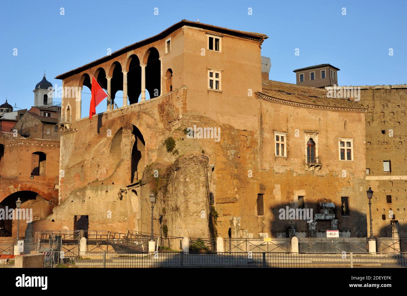 Italia, Roma, Casa dei Cavalieri di Rodi Foto Stock