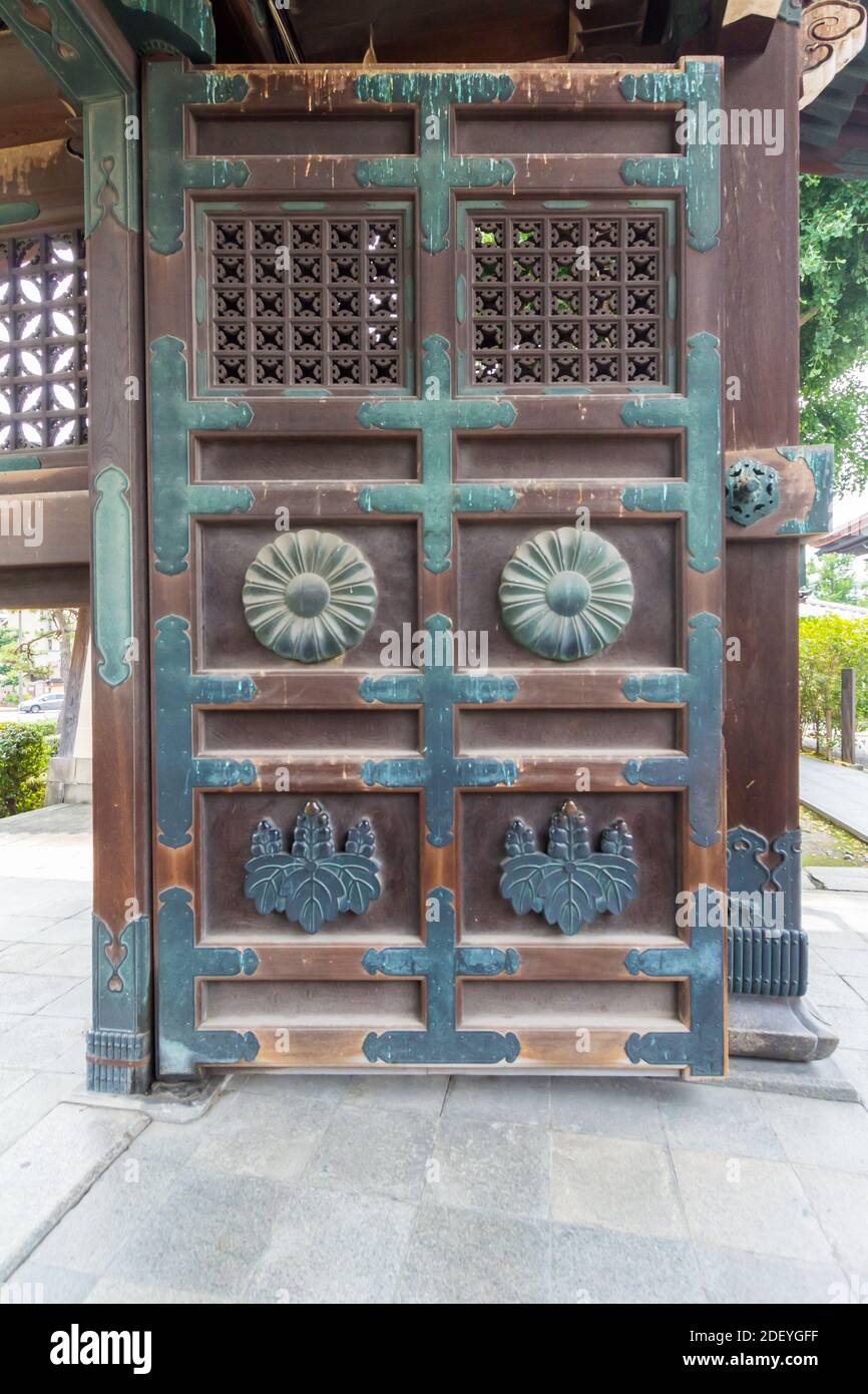 Il Tempio di Honganji a Kyoto, Giappone Foto Stock