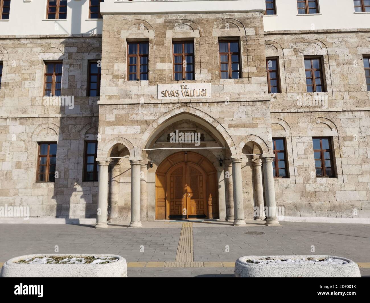 Sivas Bezirksregierung oder Guvaneur Foto Stock