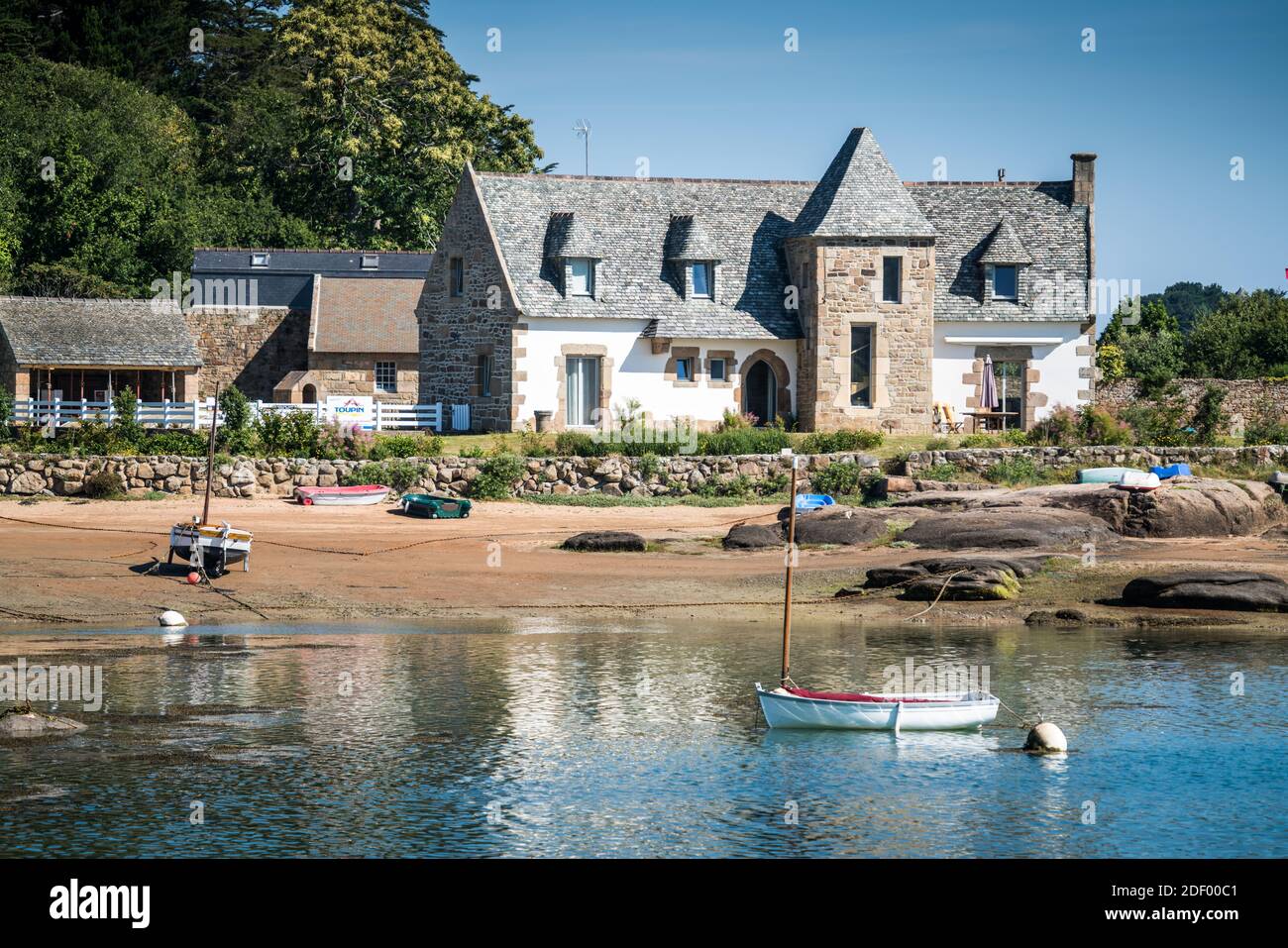 Ploumana, Bretagna, Francia, Europa Foto Stock