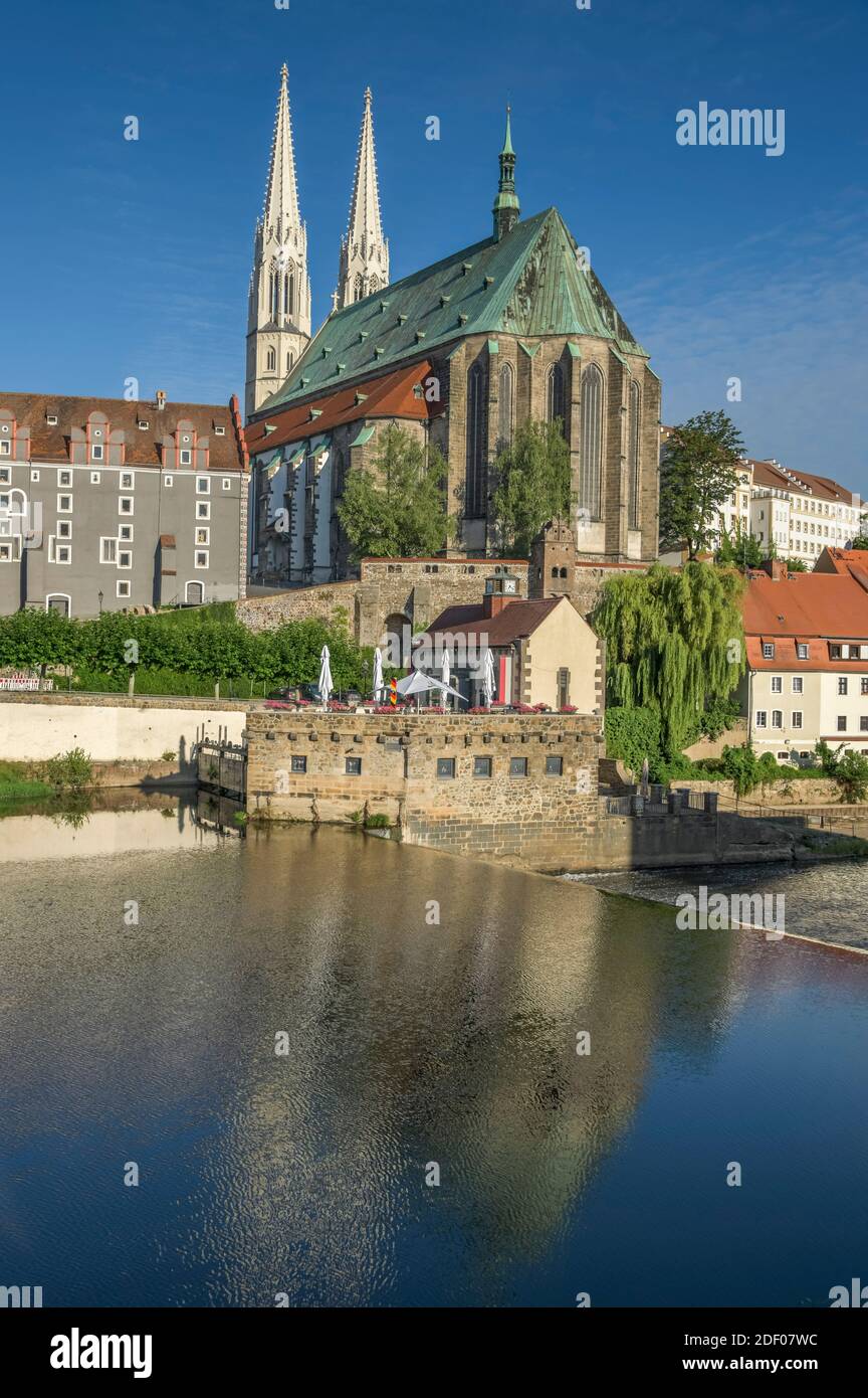 Peterskirche, Neiße, Görlitz, Sachsen, Deutschland Foto Stock