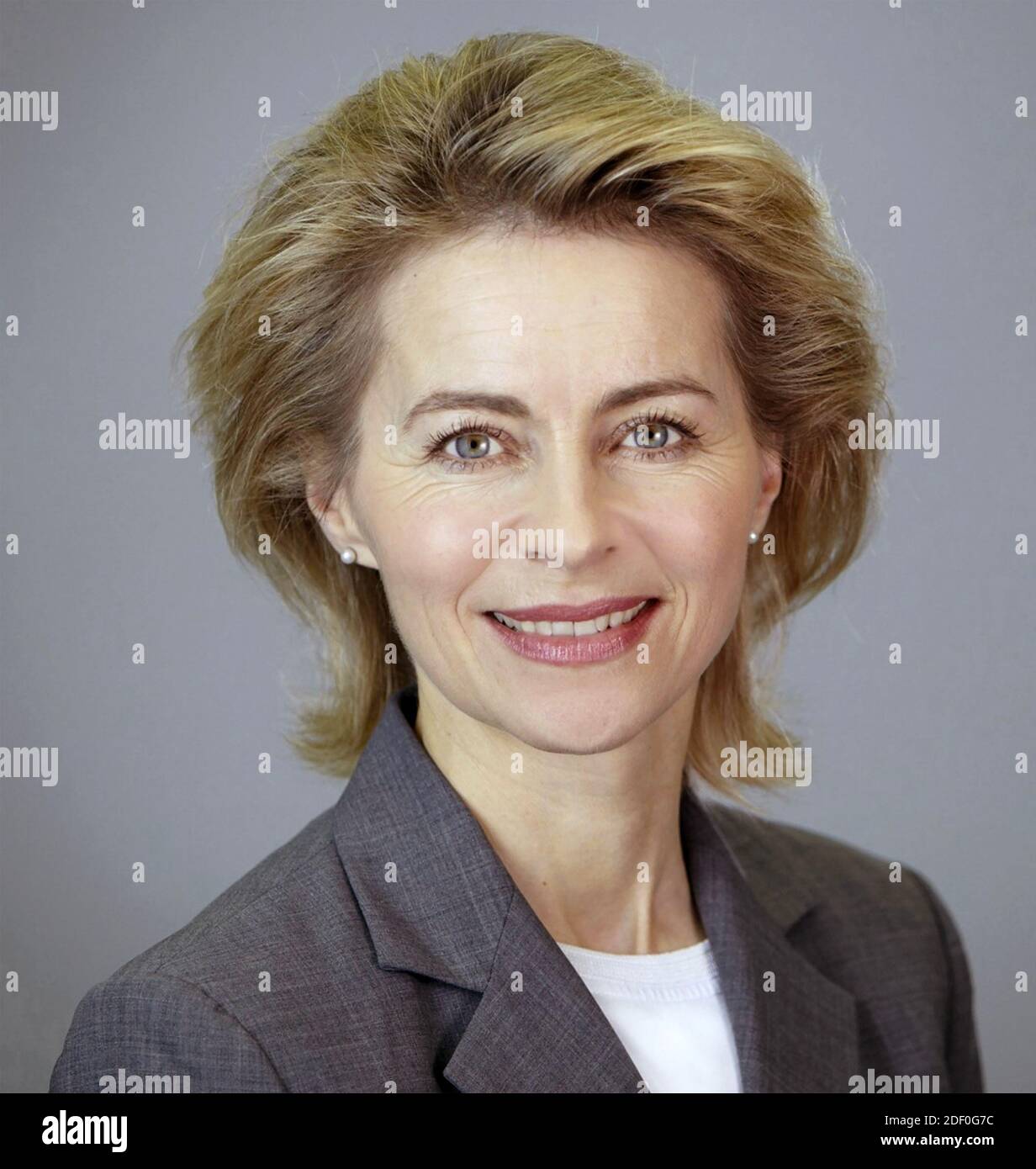 URSULA von der LEYEN politico tedesco e presidente della Commissione europea nel 2019, phito datato 2010 Foto Stock