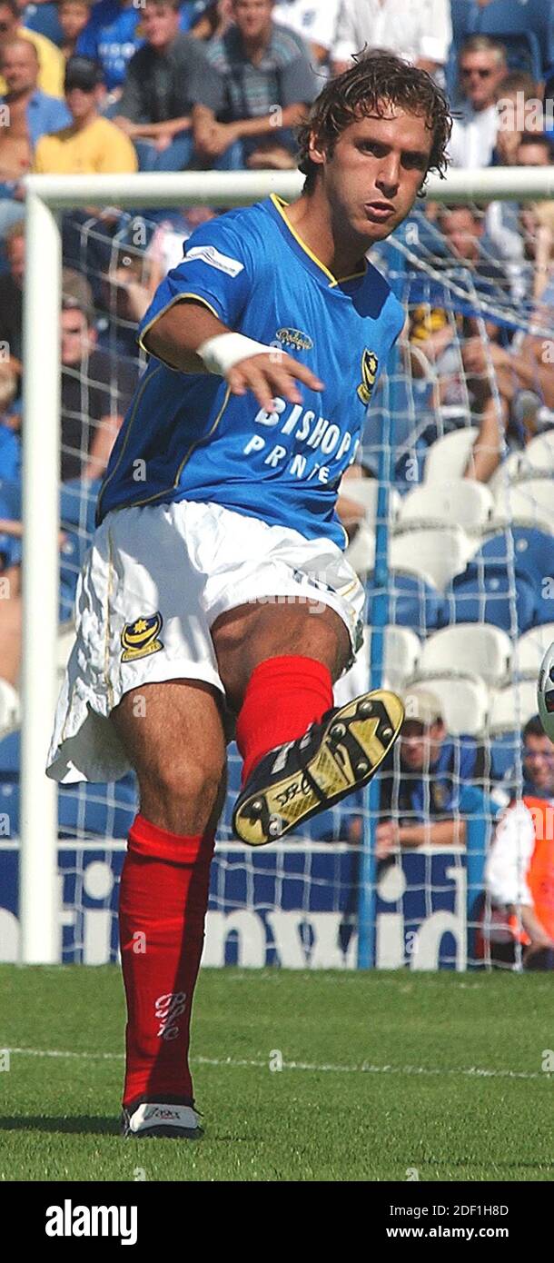 PORTSMOUTH FC 2001 ALESSANDRO ZAMPERINI Foto Stock