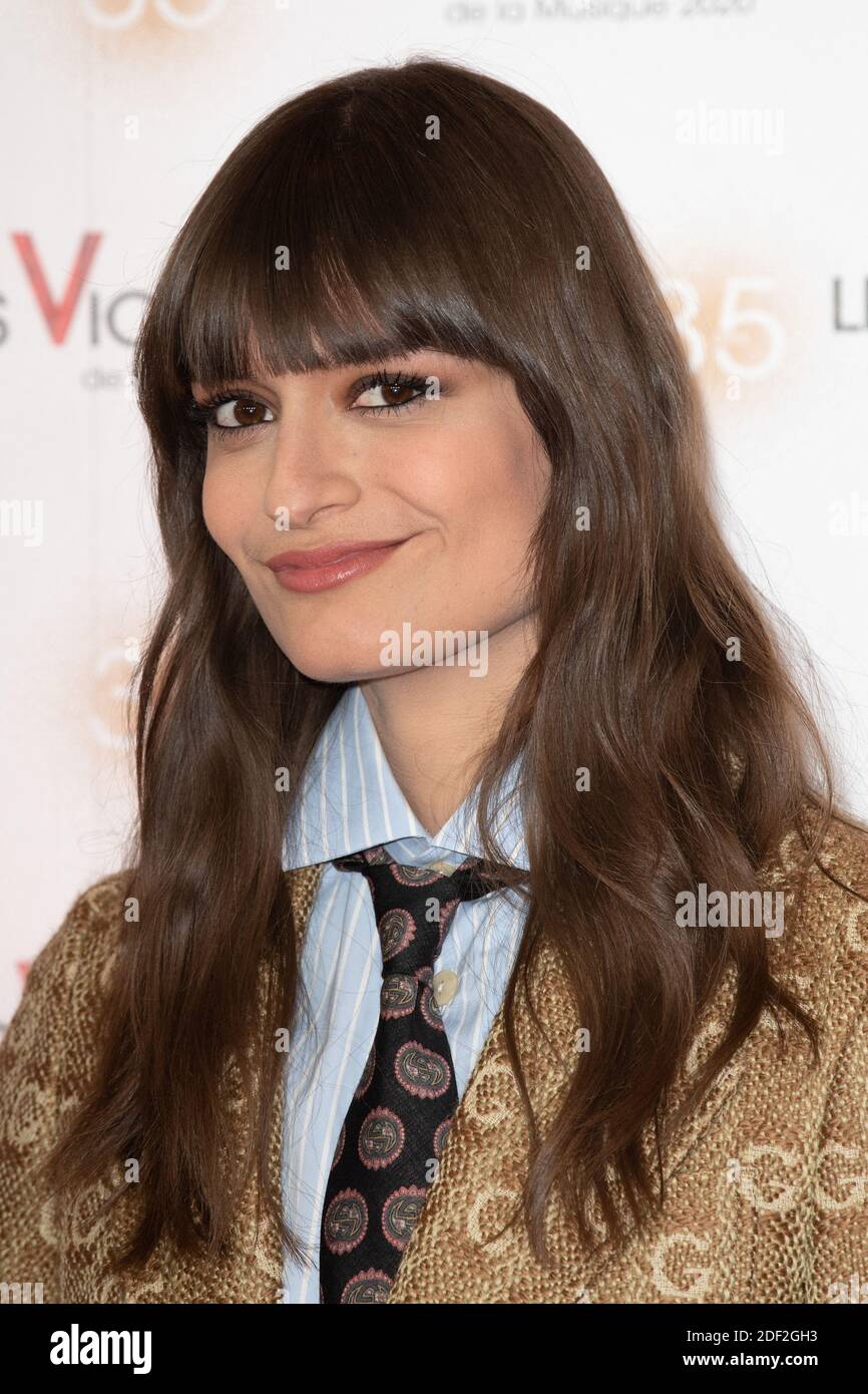 Clara Luciani frequenta la 35a fotocellula Victoires de la Musique alla Seine musicale il 14 2020 febbraio a Boulogne-Billancourt, Francia. Foto di David Niviere/ABACAPRESS.COM Foto Stock