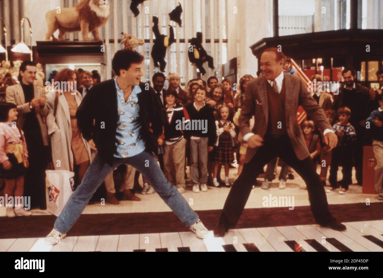 Tom Hanks e Robert Loggia in Big Foto Stock