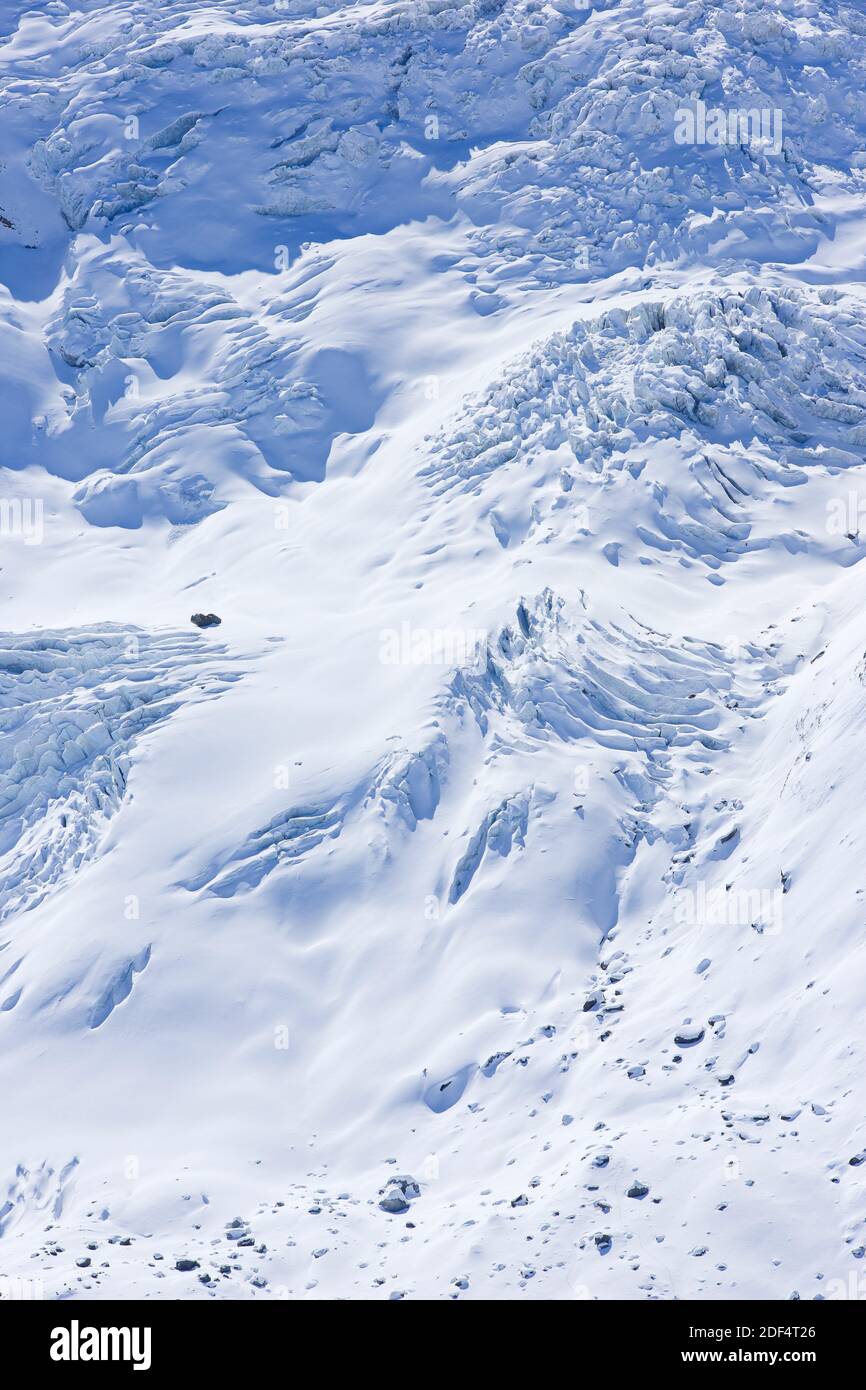Geografia / viaggio, Svizzera, ghiacciaio sospeso, Vallese, diritti-aggiuntivi-clearance-Info-non-disponibile Foto Stock