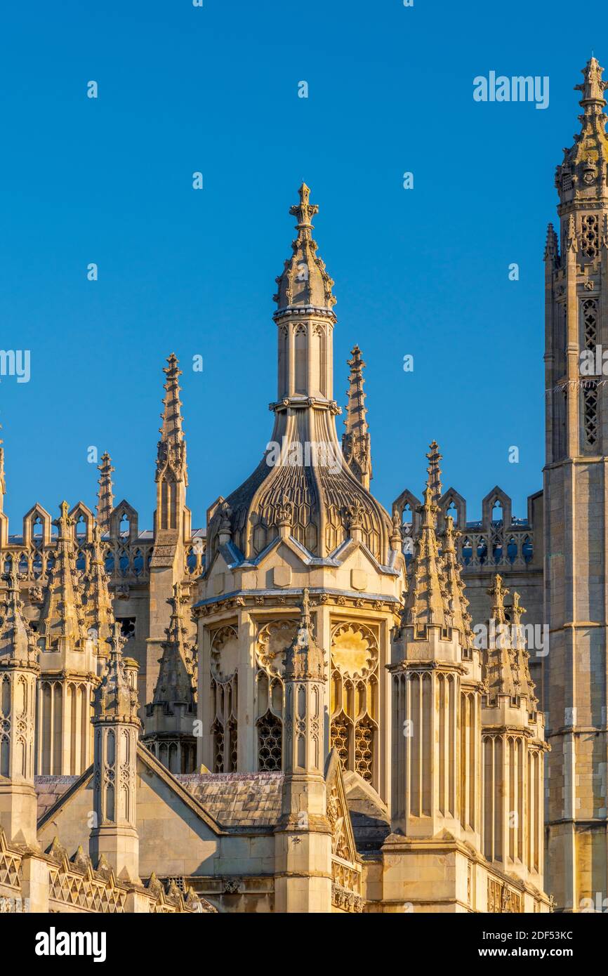 Regno Unito, Inghilterra, Cambridgeshire, Cambridge, King's Parade, King's College, King's College Porters' Lodge Foto Stock