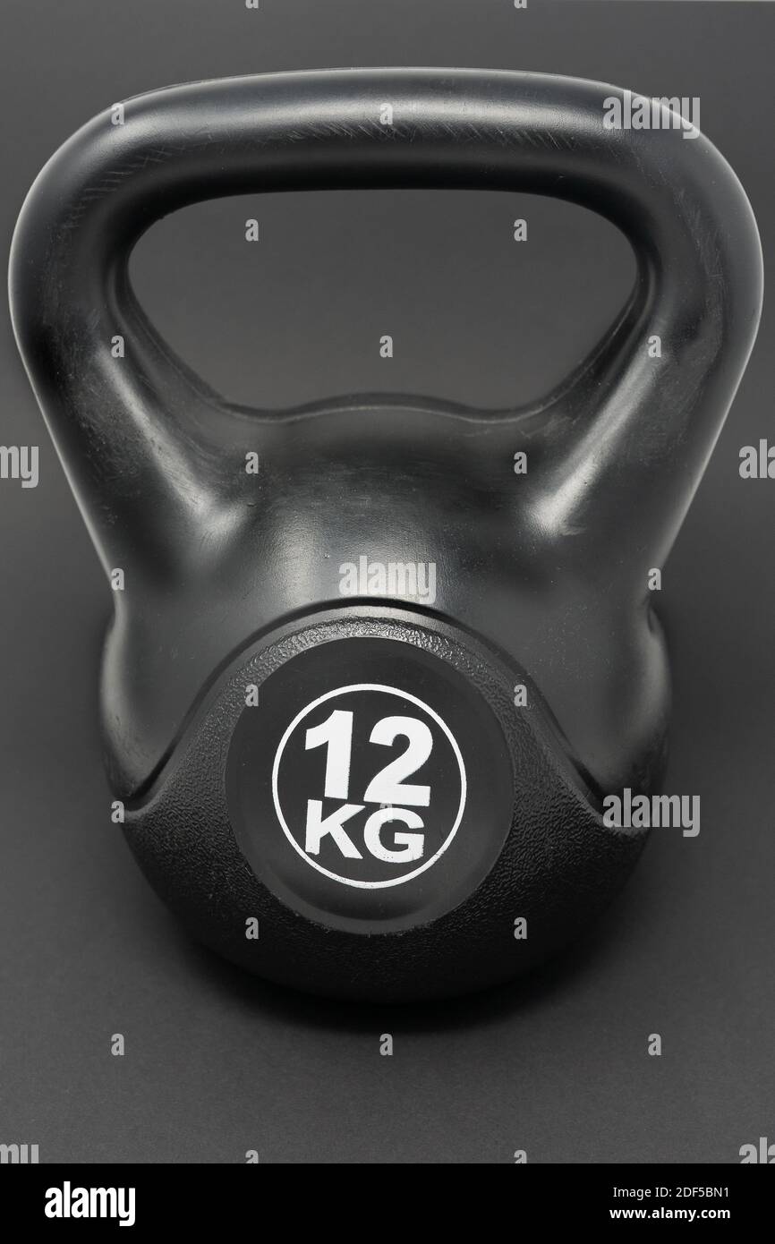 Kettlebell per allenamento funzionale / Crossfit Foto Stock