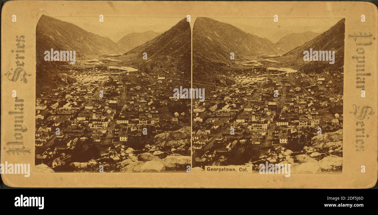 Georgetown, col., fermo immagine, Stereographs, 1850 - 1930 Foto Stock