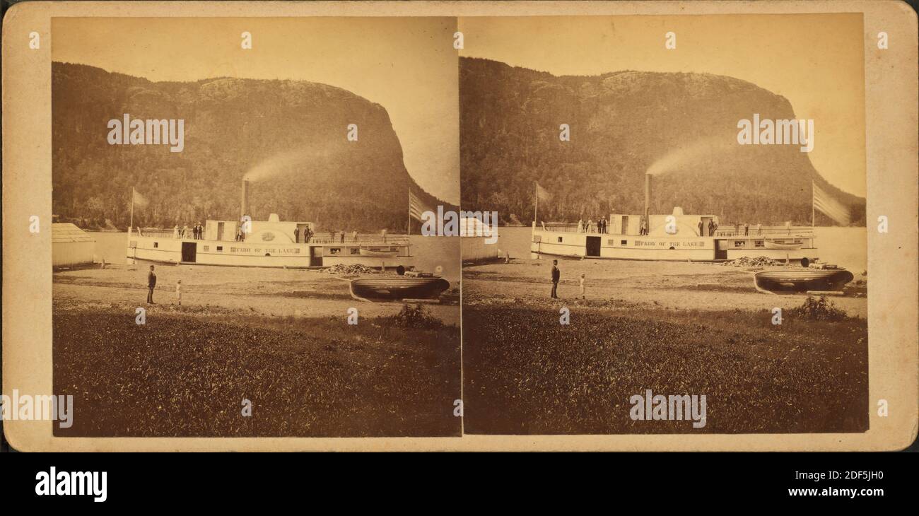 Mt. Cineo., fermo immagine, Stereografi, 1850 - 1930 Foto Stock