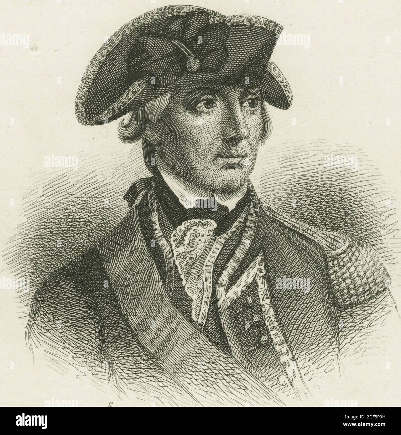 Gen. Sir William Howe, Still Image, Prints, 1775 - 1890 Foto Stock