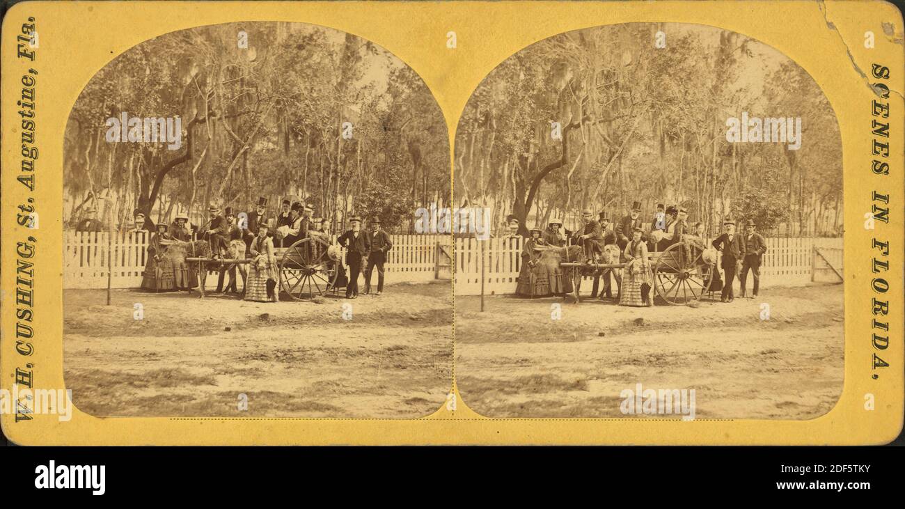 Tutto pronto per iniziare.', fermo immagine, Stereografi, 1850 - 1930 Foto Stock