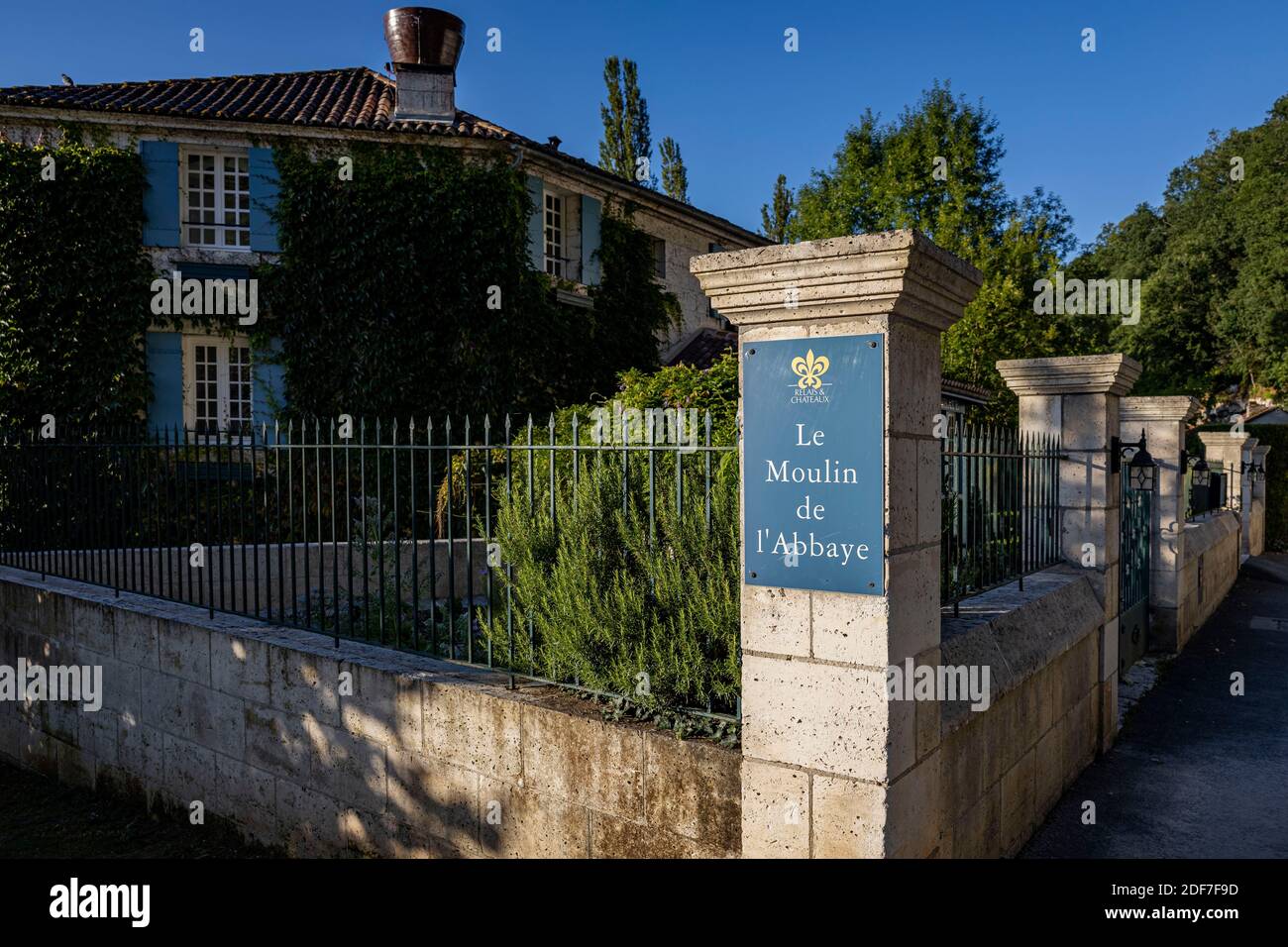 Francia, Dordogna, Perigord Verde, Brent?me, Città di Brent?me Foto Stock