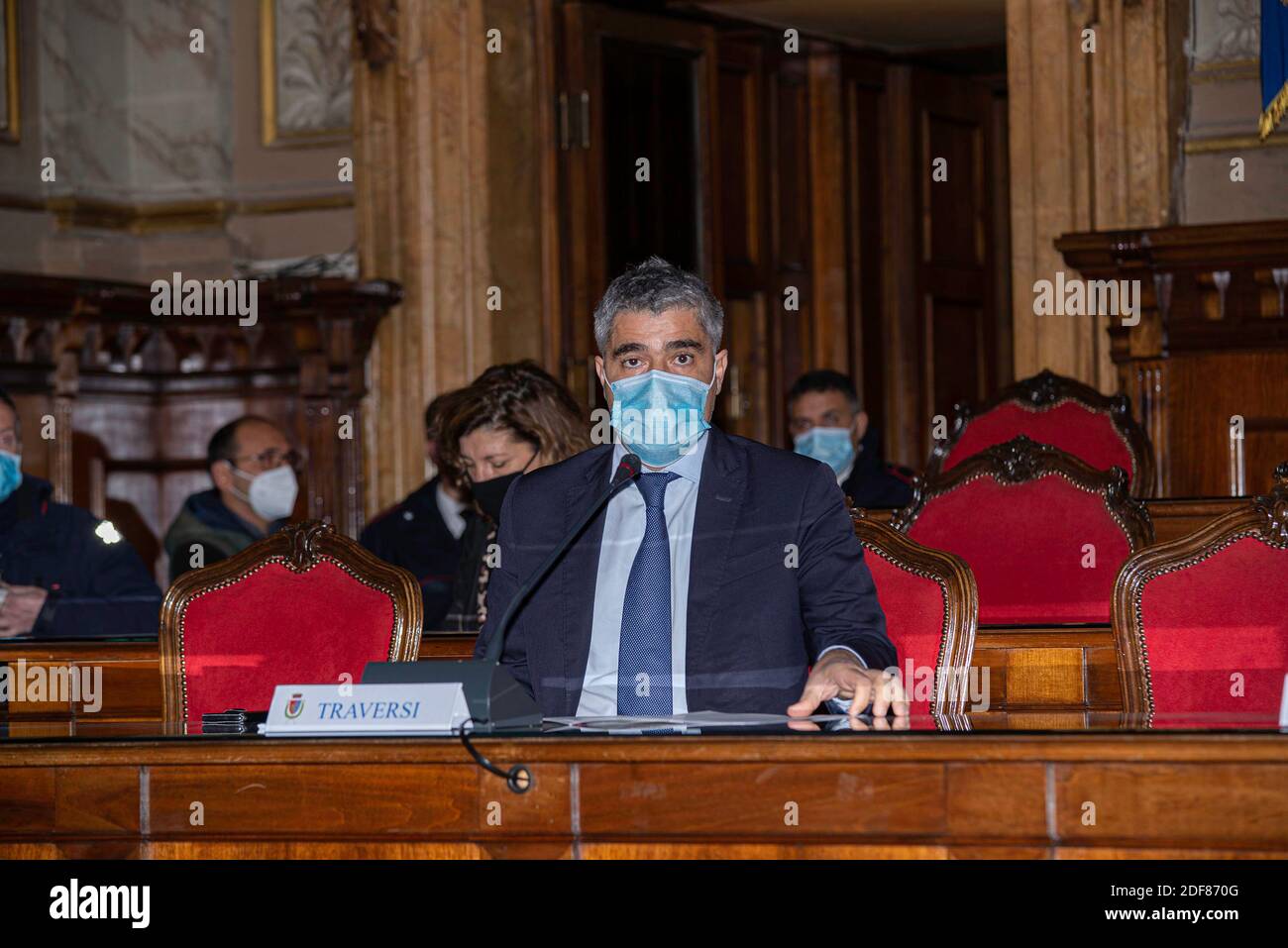 Roma Palazzo Valentini Foto Stock