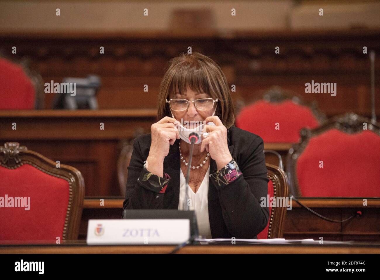 Roma Palazzo Valentini Foto Stock