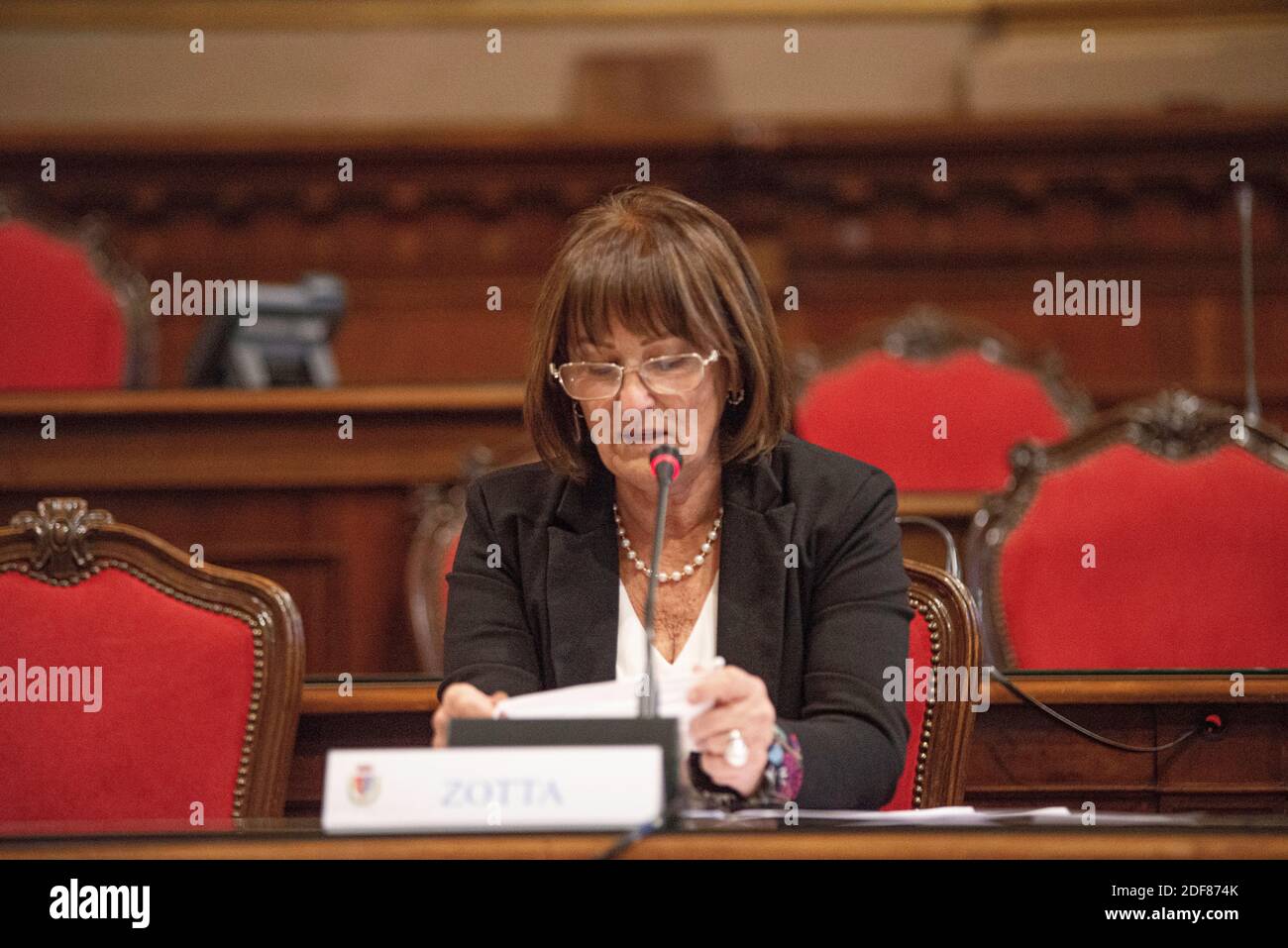 Roma Palazzo Valentini Foto Stock