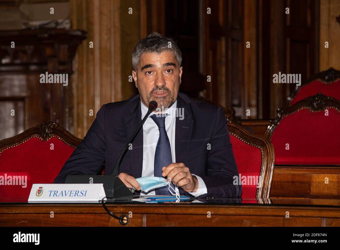 Roma Palazzo Valentini Foto Stock