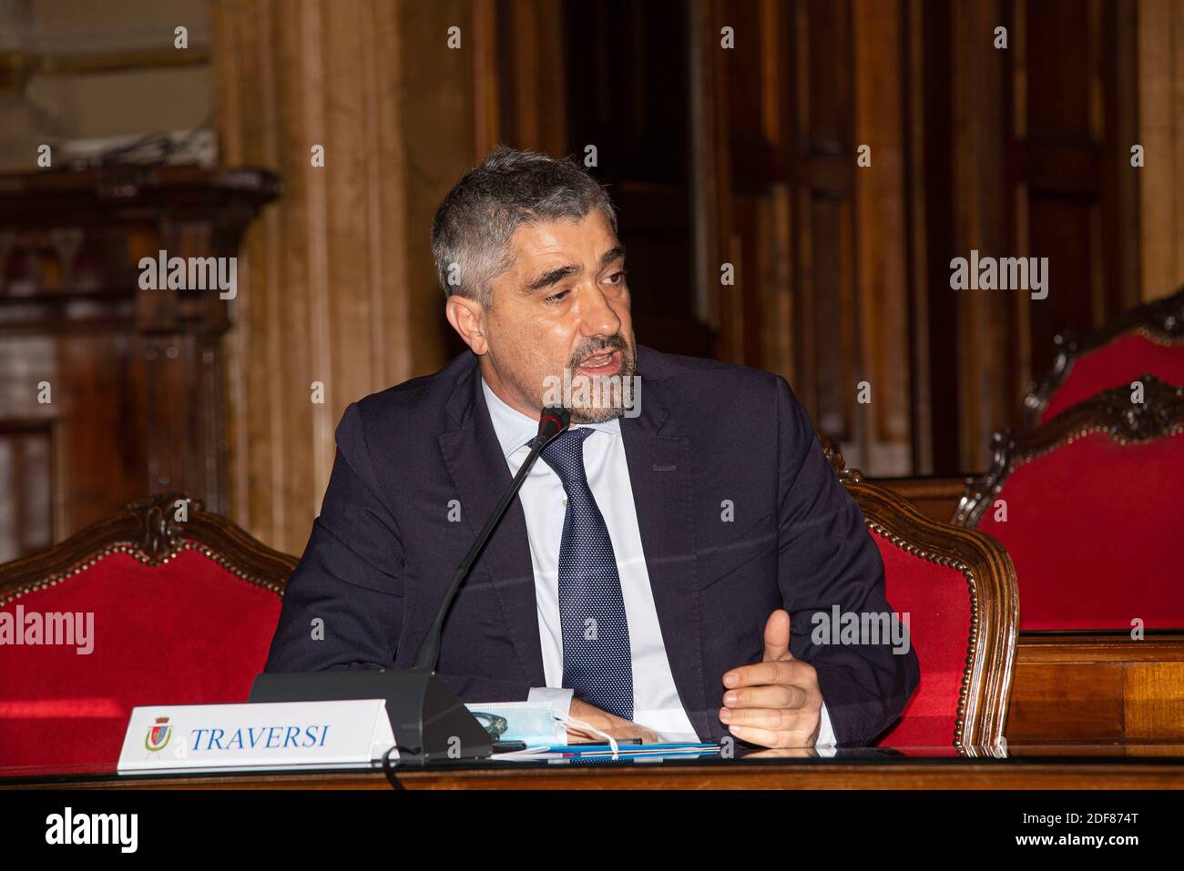 Roma Palazzo Valentini Foto Stock