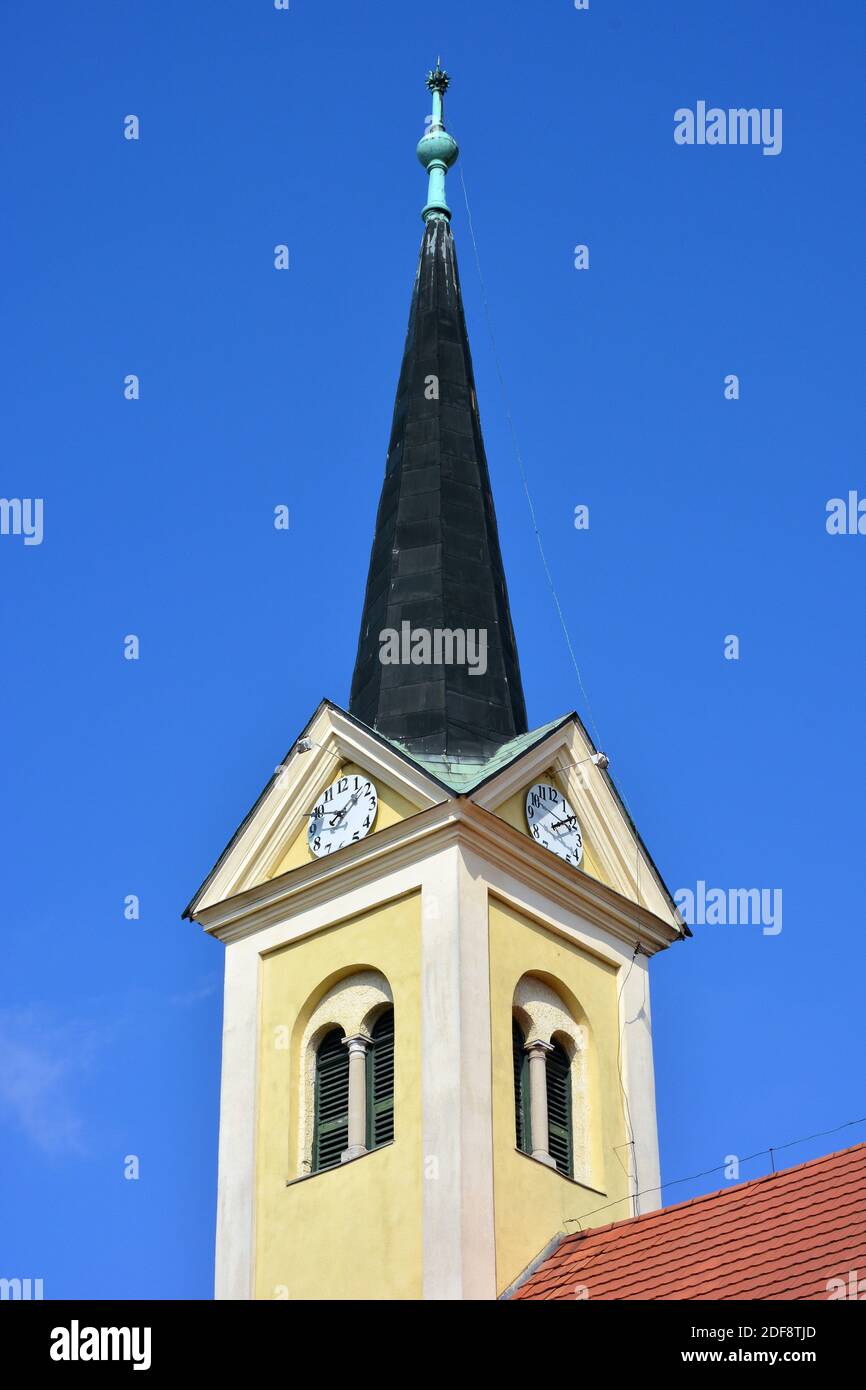 Chiesa riformata, Pécel, Pest county, Ungheria, Magyarország, Europa Foto Stock