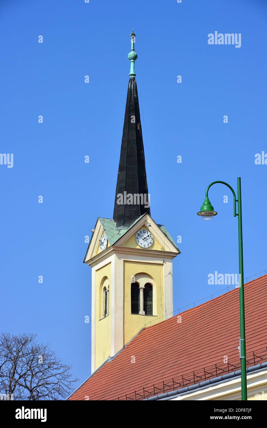 Chiesa riformata, Pécel, Pest county, Ungheria, Magyarország, Europa Foto Stock