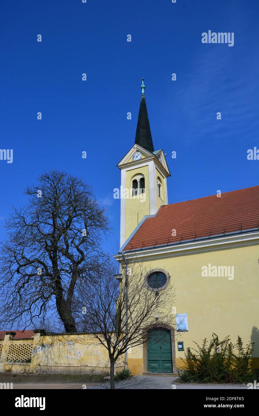 Chiesa riformata, Pécel, Pest county, Ungheria, Magyarország, Europa Foto Stock