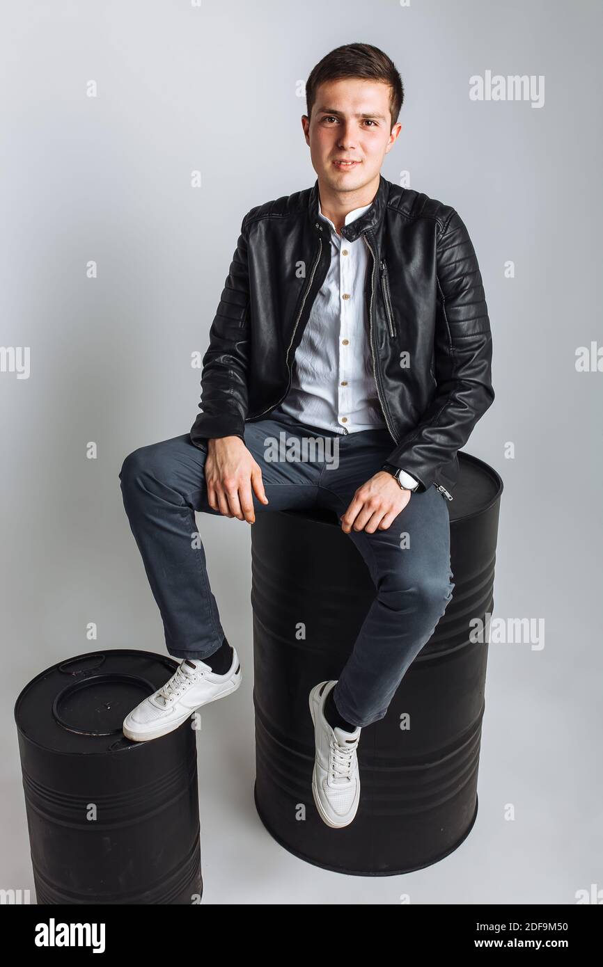 Giacca nera ragazzo sales